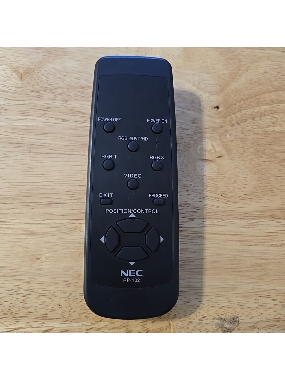 OEM GENUINE - NEC RP-102 - REMOTE CONTROL  - TESTED - DD-6282